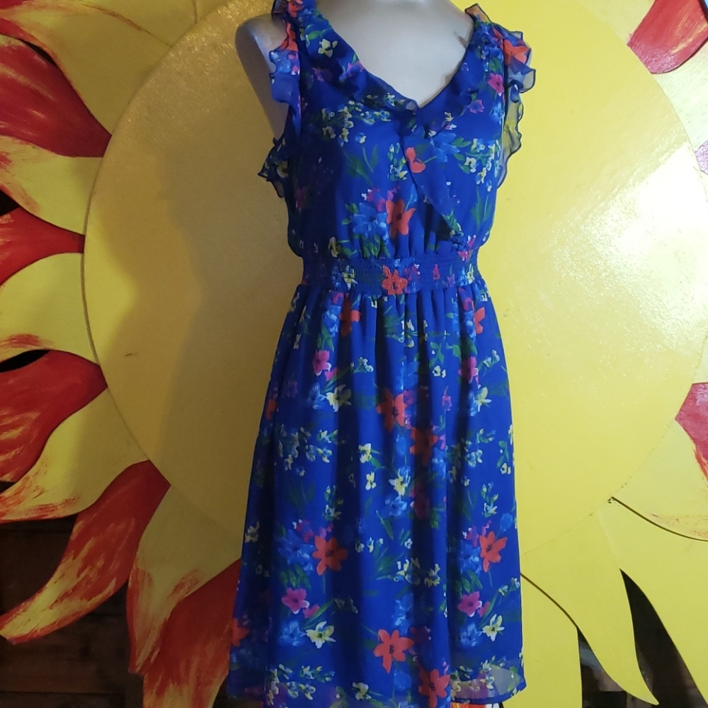Sweet,innocent floral dress